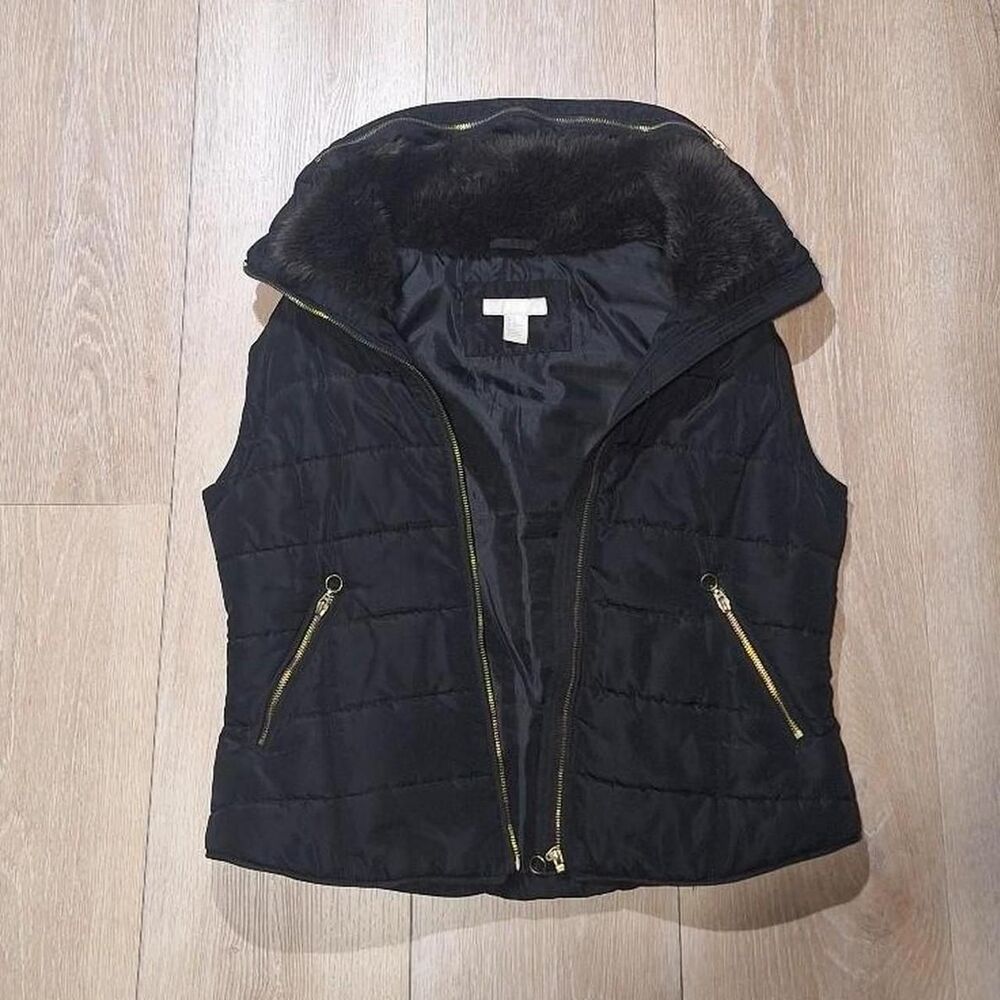 H-m Women's Black Gilet
